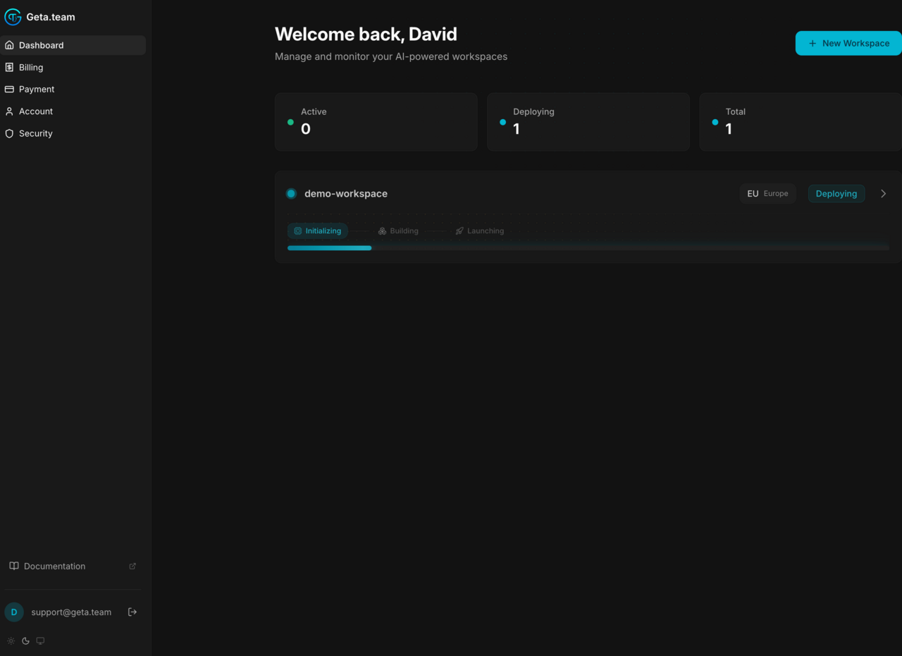 Provisioning
