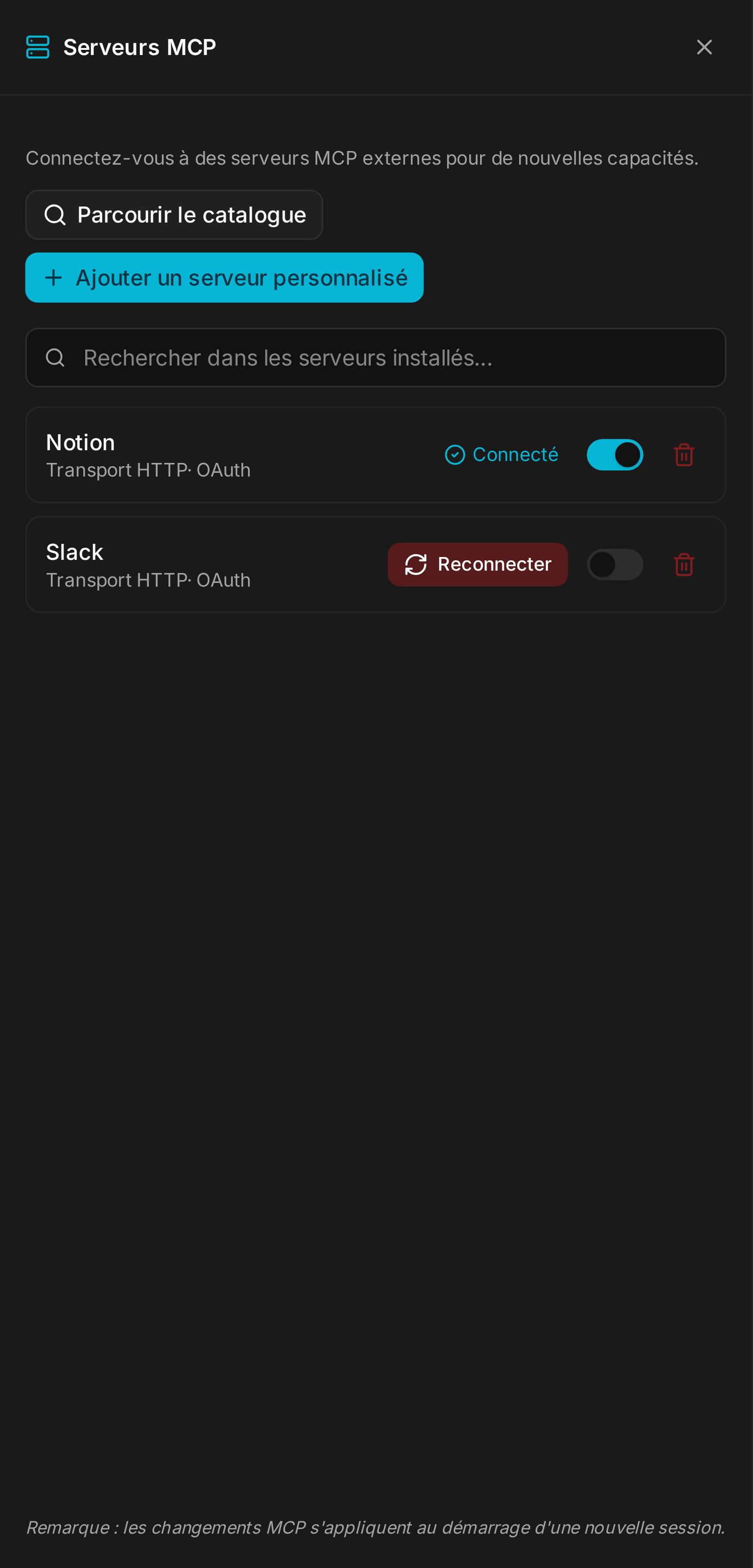 Un serveur OAuth connecté